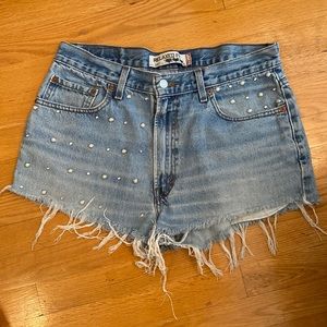 Levi’s Embellished Shorts